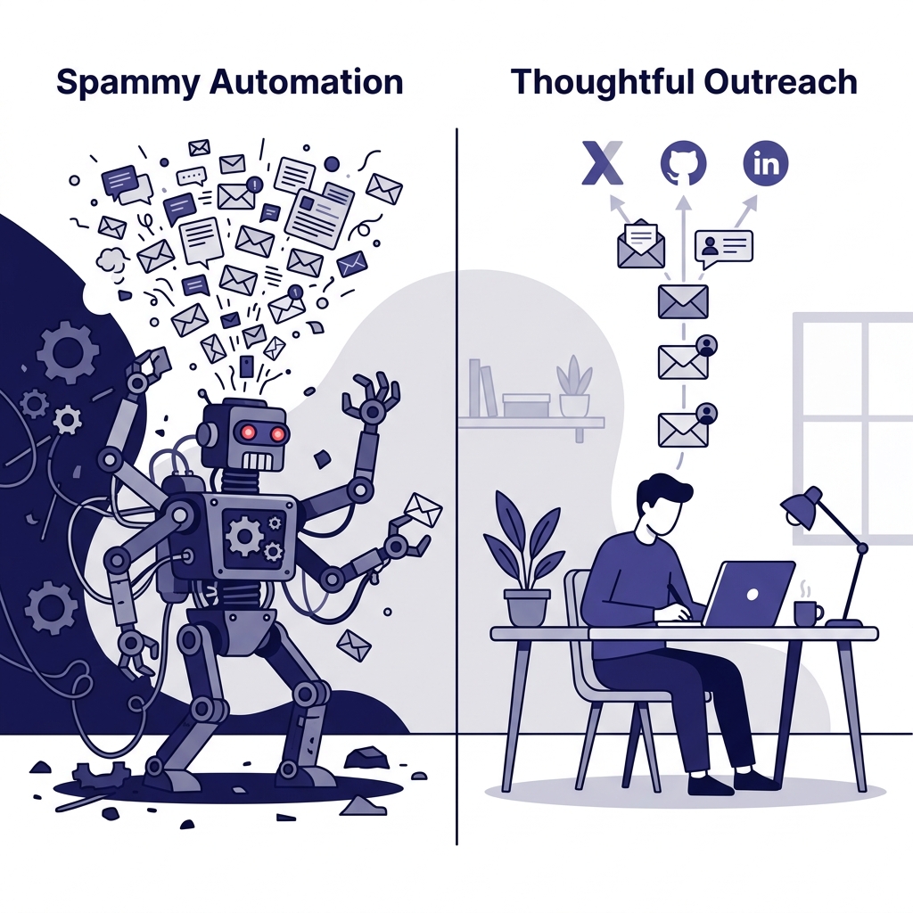 Scale your outreach without looking like a robot